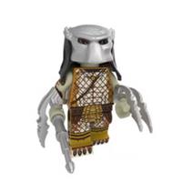 Custom LEGO Predator Alien Hunter Minifigure Sci Fi Horror With Weapons