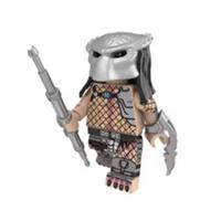 Custom LEGO Predator Alien Hunter Minifigure Sci Fi Horror With Weapons