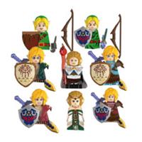 Custom LEGO Legend of Zelda Minifigure Set Link Zelda Gaming Bundle