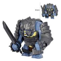Custom LEGO Armoured Troll Big Fig Lord of the Rings Moria Monster Figure