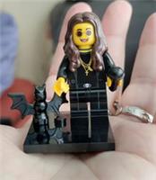 Custom LEGO Ozzy Osbourne Minifigure Black Sabbath Bat Rock Singer Figure