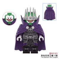 Custom LEGO The Batman Who Laughs DY111 Minifigure Purple DC Villain