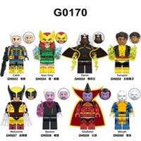 Custom LEGO X-Men Minifigures 8PCS Wolverine Storm Cable Jean Grey Marvel Set