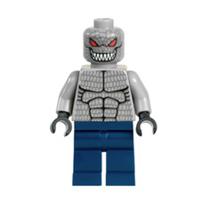 LEGO Batman I Grey Killer Croc Minifigure bat008 From 7780 2006 (UV PRINTED)