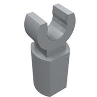 4x LEGO Part 11090 - Bar Holder with Clip