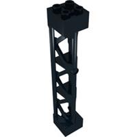 4x LEGO Part 95347 Support 2 x 2 x 10 Triangular Girder Type 4 3 Posts