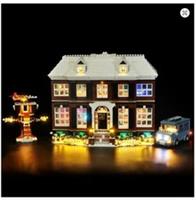 LED Light Kit for Lego 21330 Home Alone House Lighting, Nameplate and Music