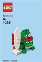 Lego Surfer Dragon Monthly Build 40281 Polybags x10 Bags Brand New in Packets