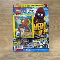 Lego Superhero Legends Magazine Spider-Man #6 2023 + Minifigure with Web Shooter