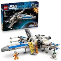 LEGO Star Wars 75460 New Republic X-Wing Starfighter Set 4 Stud Shooters Toy