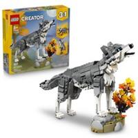 LEGO Creator 3 in 1 Forest Animals: Gray Wolf 31393