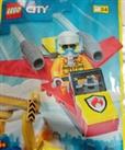 CITY LEGO Polybag Set 952209 Fireman w Jet Mini Build Promo Foil Pack