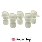LEGO Firemans Hats - White 5 x NEW For Minifigures HG63