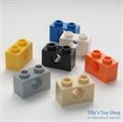 Lego Technic - 1x2 Stud Single Round Hole - Pick Colour & Pack Size - 3700 - NEW