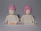 2x Lego Pink Female Hair Pieces NEW