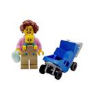 LEGO Mum Mother & Baby In Carrier & Stroller Pram Minifigures Shower Gift A