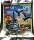Lego City Fireman and Drone 952002 Foilbag BNIP