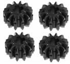 Lego 4x Technic Black Gear 12 Tooth Double Bevel (32270) NEW!!!