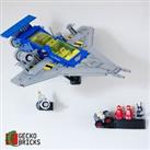 Gecko Bricks Wall mount for LEGO Galaxy Explorer Space Ship 10497