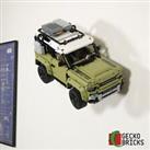 Gecko Bricks Wall Mount for LEGO Technic Land Rover Defender 42110