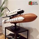 Gecko Bricks 3D printed SRB for Lego Nasa Space Shuttle Discovery 10283