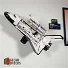 Gecko bricks Wall Mount for Lego Nasa Space Shuttle Discovery 10283