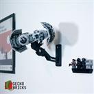Gecko Bricks Wall Mount for LEGO Star Wars Imperial TIE Bomber 75347