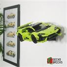 Gecko Bricks Wall Mount for LEGO Technic Lamborghini Huracan 42161