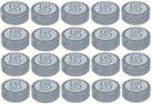 Lego 20x Flat Silver Coin Round Tile 1x1 with Number 5 Pattern (98138pb174) NEW