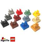 LEGO Tile 1x1 with Clip NEW 15712 / 44842 / 2555 choose colour & quantity