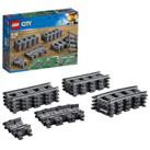 LEGO 60205 City Train Tracks Set 20 Pieces 8 Straights, 4 Curves & 8 Flexible 5+