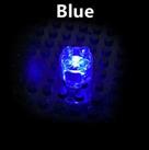 ? BUMSTORE CUSTOM ROUND 2X2 BRICK BLUE LED FOR LEGO