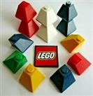 LEGO Slope 2x2 (45) Outside Corner Brick Roof Tiles (x4) Design 3045