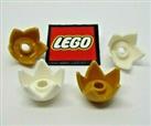 LEGO Crown - Pick Colour White or Gold (Pack of 2) - Design 39262