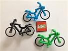 LEGO Bicycle Bike with Black Tyres - Choose Frame Colour NEW Design 4719