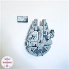 Adjustable Wall Mount for LEGO Star Wars Millennium Falcon 75375