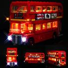 LED Light Lighting USB Kit ONLY For Lego London Bus 10258 Bricks Building Blocks