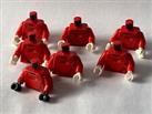 7 LEGO Star Wars Minifigure Sith JET TROOPER TORSOS Red FROM 75266 GENUINE LEGO