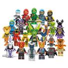 Set Of 24 Pcs Ninjago Mini Figures Kai Jay Sensei Wu Master Building Blocks Toys