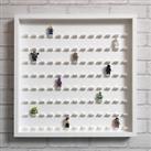 Large Lego Display Case Frame For Minifigures (52x52cm) Holds Over 100 Figures!
