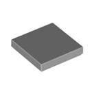 Lego Bricks 100x Medium Stone Grey 2x2 Tile Flat Studless Plate 4211413 3068 NEW