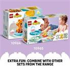 LEGO 10966 DUPLO Bath Time Fun: Floating Animal Island Bath Toy for Babies and T