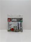 LEGO Xtra Streetlamps Polybag Retired New Sealed Rare Set Accessories Pack 40312