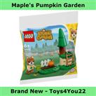 LEGO 30662 Animal Crossing Maple's Pumpkin Garden Polybag - Brand New and Sealed