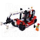 Lego Train City Reach Stacker Fork Lift Container Crane Cargo Handler from 60336