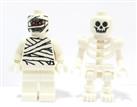 Lego Skeleton & Mummy Minifigure Halloween Monster