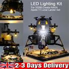 Creator NASA Apollo 11 Lunar Lander Building Blocks LED Light-Kit For Lego 10266