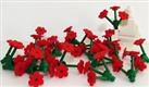 LEGO Red Flower 20 Bunches Minifigure Not Included Wedding Bride Valentines