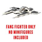 LEGO 75348 Mandalorian Fang Fighter Build Only No Minifigure's or Box