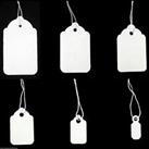 NEW WHITE STRUNG PRICE LABELS TIE ON TAGS Ideal for Jewellery,Gifts,watches,Ring